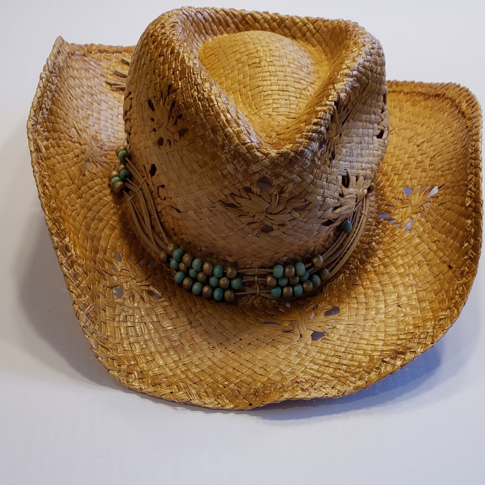 Women's Straw Cowboy Hat